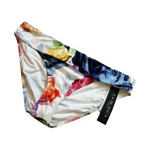NWT La Blanca Floral Bikini Bottom